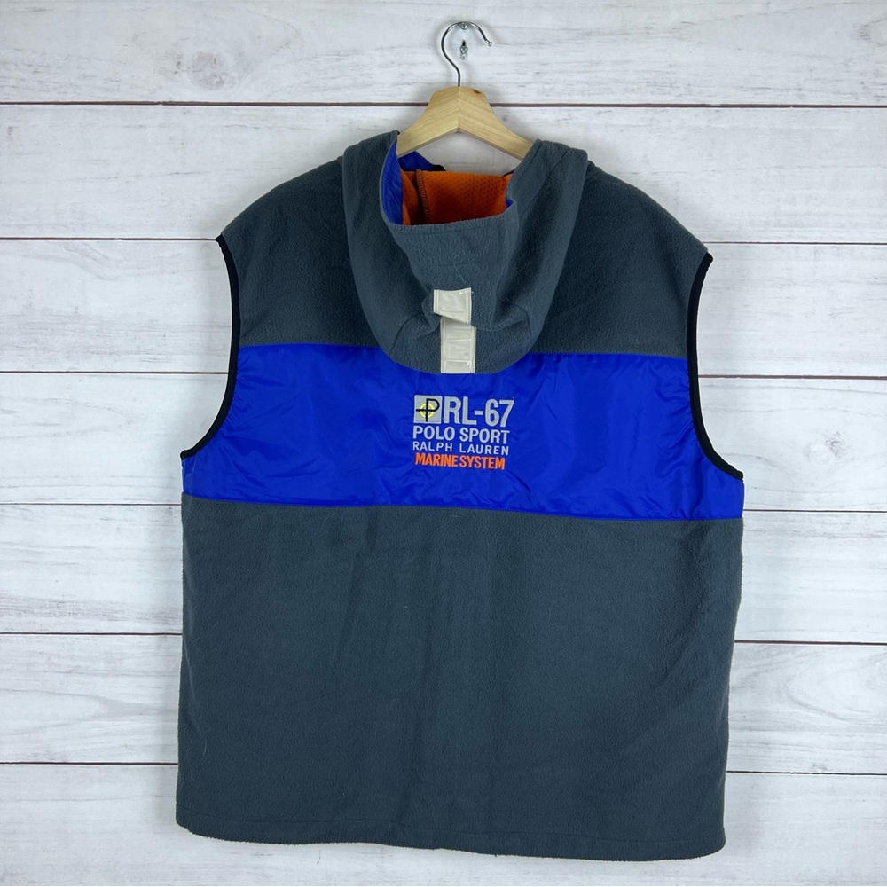 Vintage Polo Sport Ralph Lauren Marine System Vest 2xl